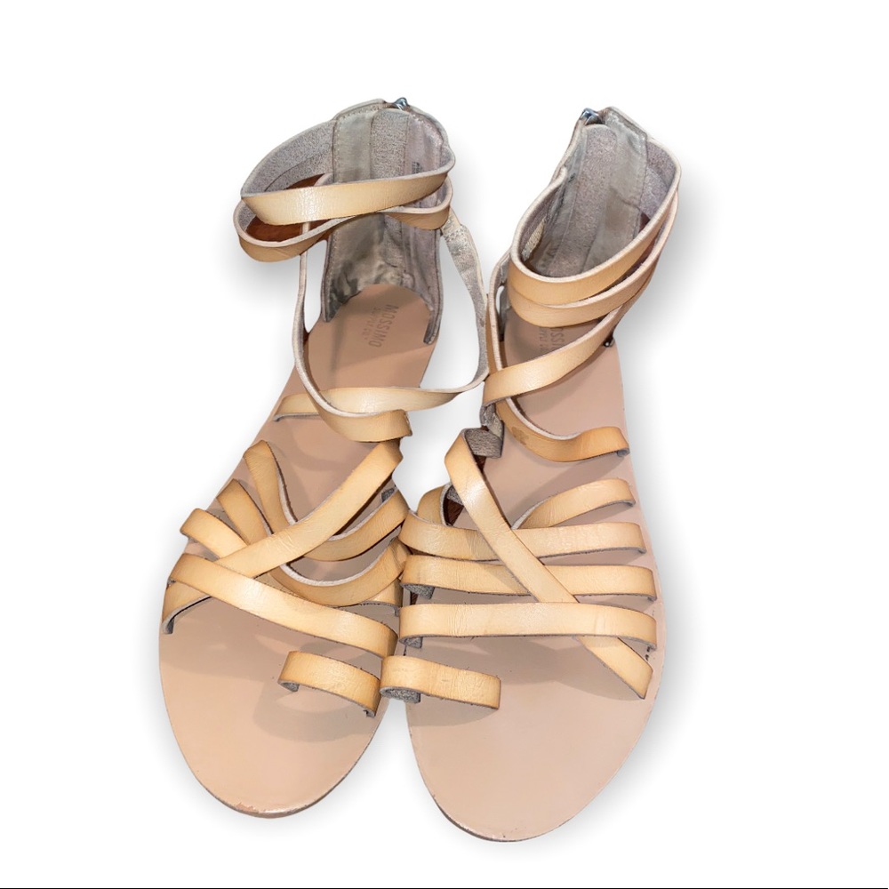 Beige sandals